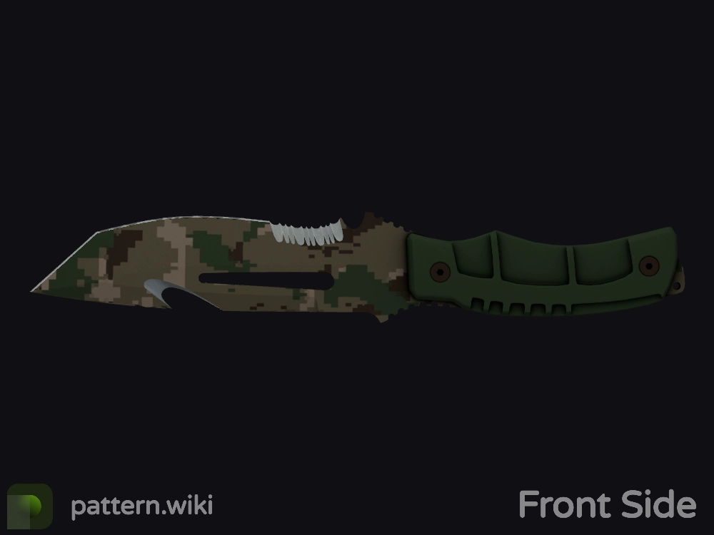 Survival Knife Forest DDPAT seed 352