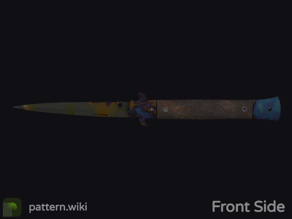 Stiletto Knife Case Hardened seed 761