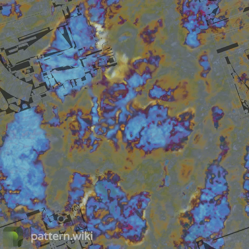 AK-47 Case Hardened seed 356 pattern template