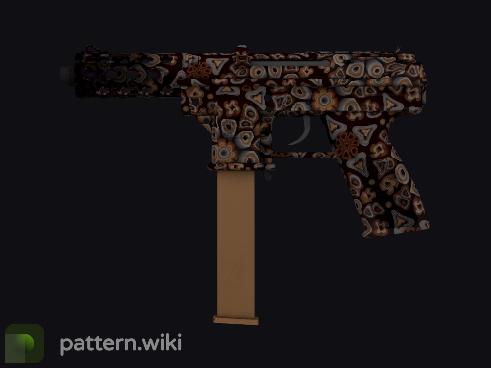 Tec-9 Orange Murano seed 675