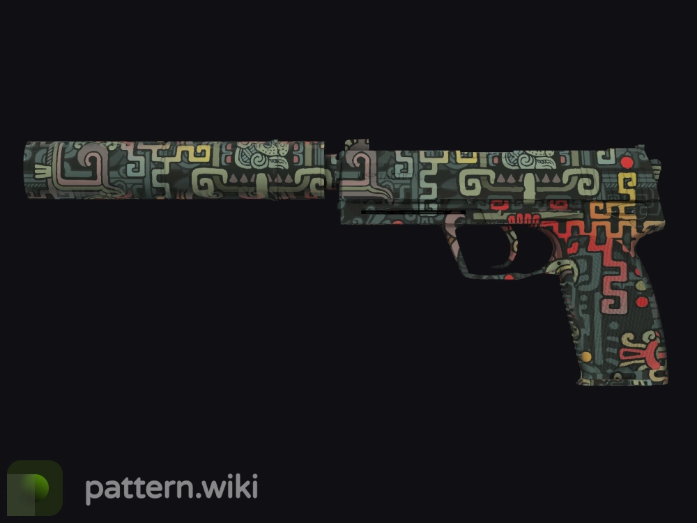 USP-S Ancient Visions seed 956