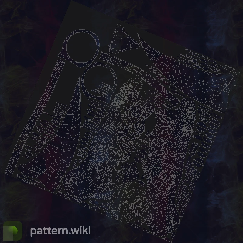 Karambit Doppler seed 266 pattern template