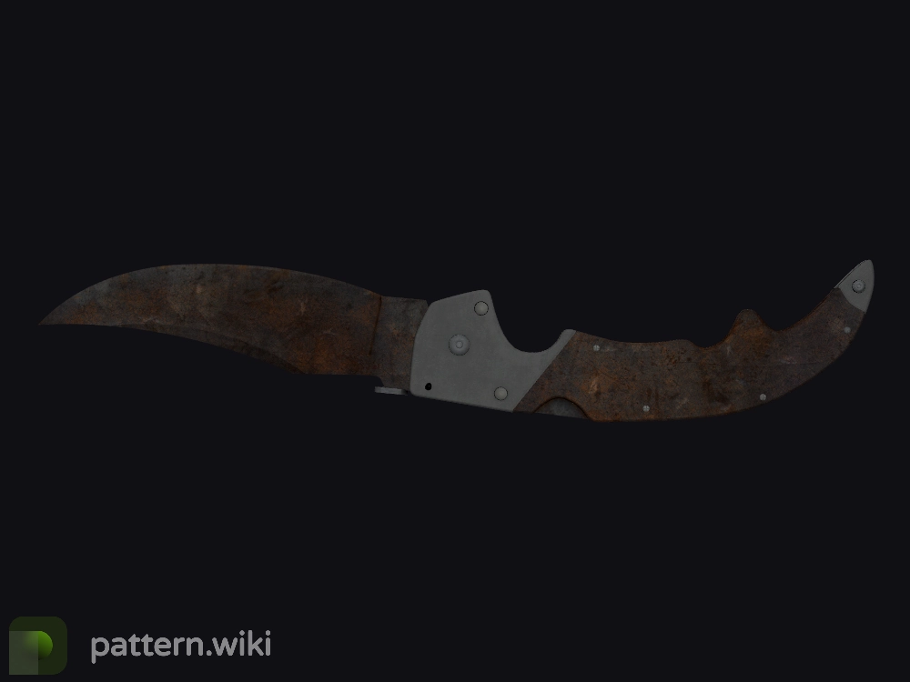 Falchion Knife Rust Coat seed 684