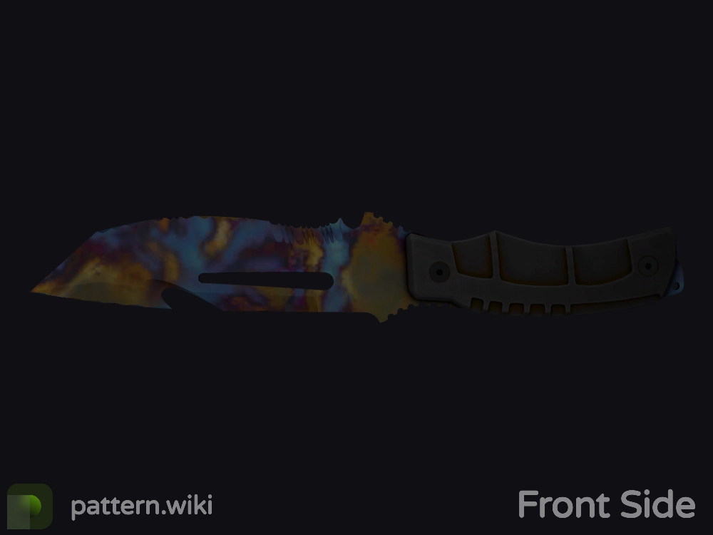 Survival Knife Case Hardened seed 342