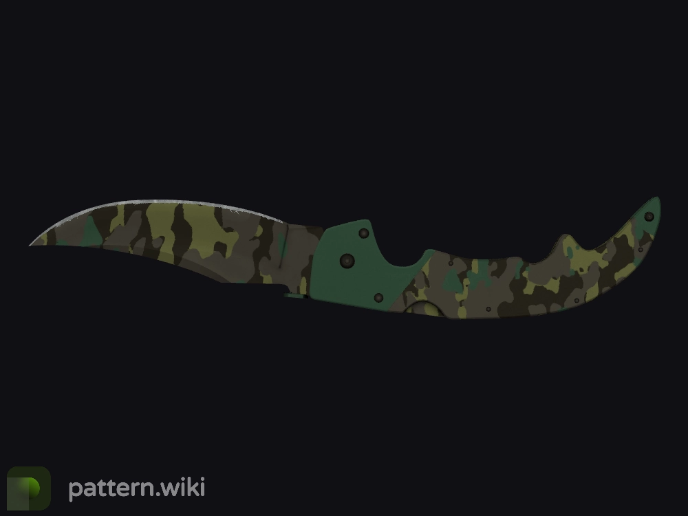Falchion Knife Boreal Forest seed 212