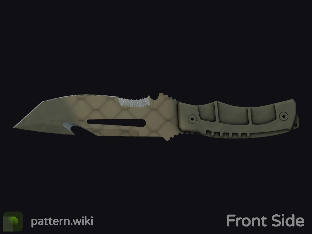 Survival Knife Safari Mesh seed 746