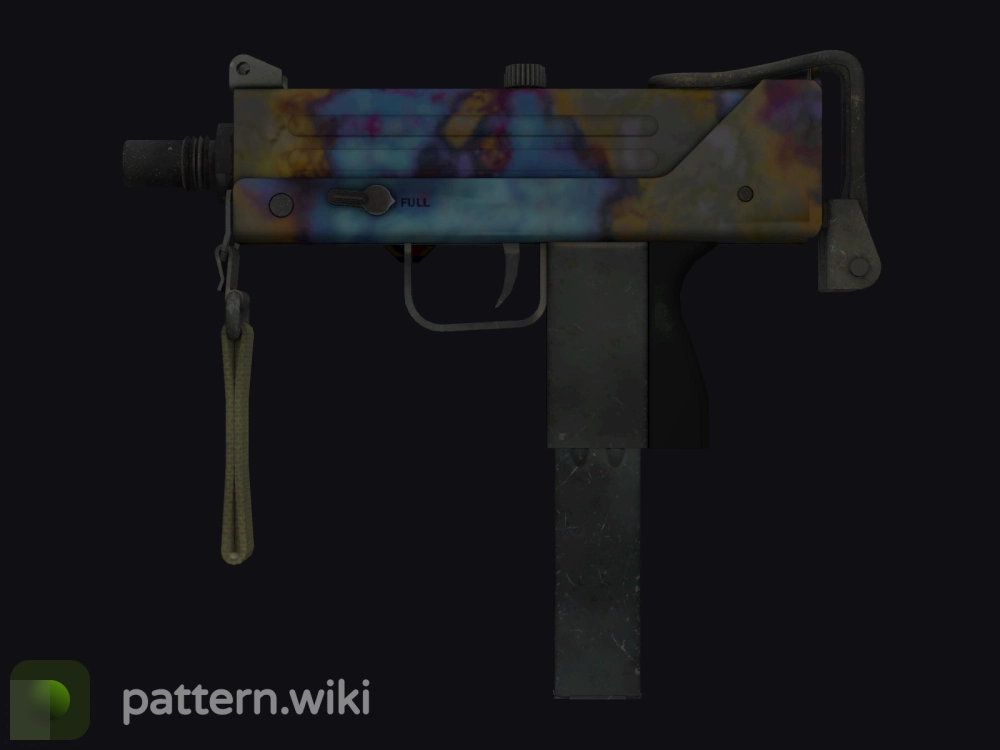 MAC-10 Case Hardened seed 61