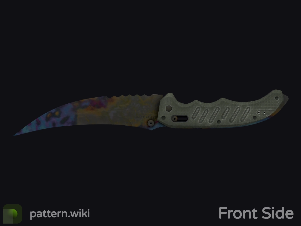 Flip Knife Case Hardened seed 351