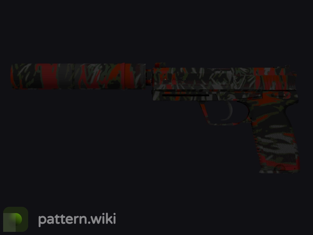 USP-S Blood Tiger seed 197