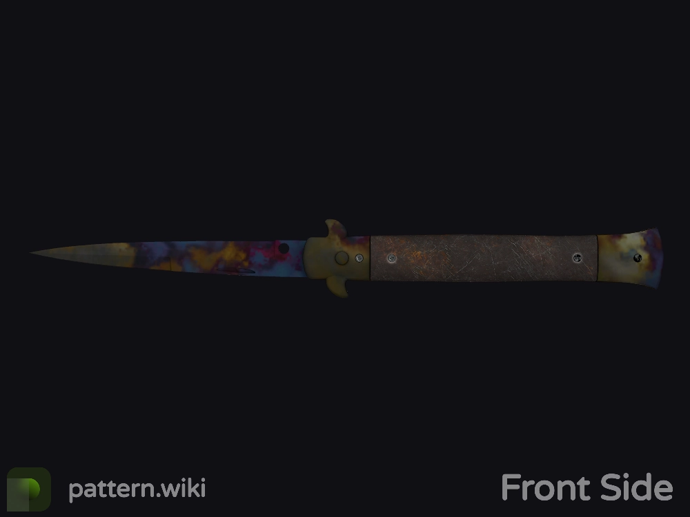 Stiletto Knife Case Hardened seed 117