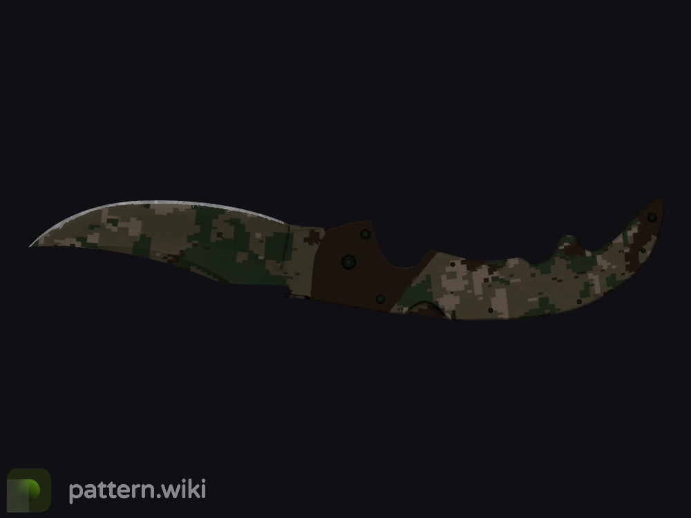 Falchion Knife Forest DDPAT seed 449