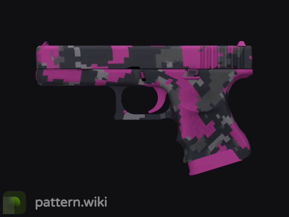 Glock-18 Pink DDPAT seed 408