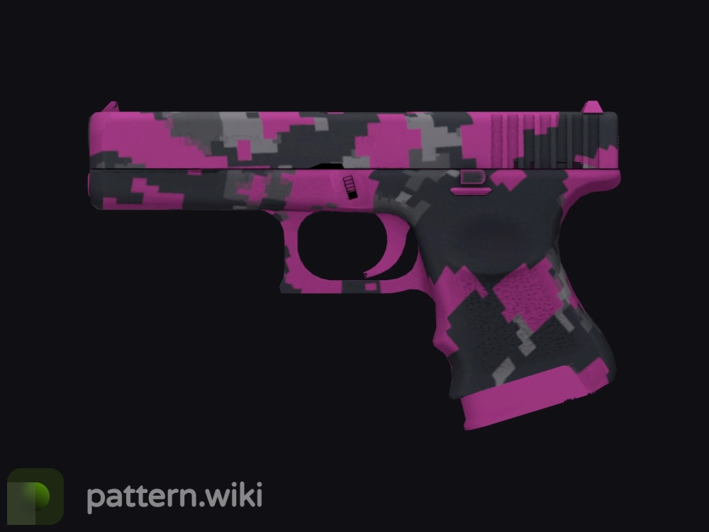 Glock-18 Pink DDPAT seed 207