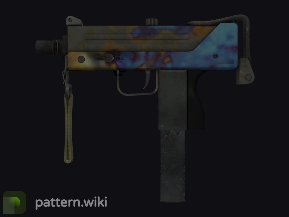 MAC-10 Case Hardened seed 830