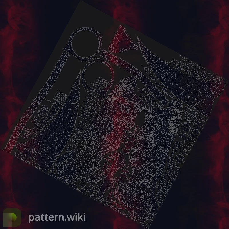 Karambit Doppler seed 115 pattern template