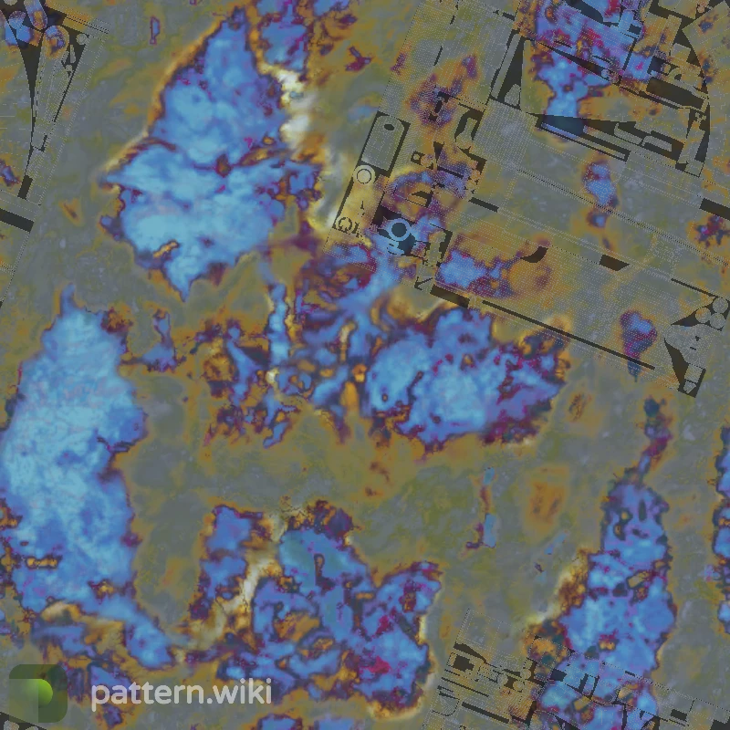 AK-47 Case Hardened seed 544 pattern template