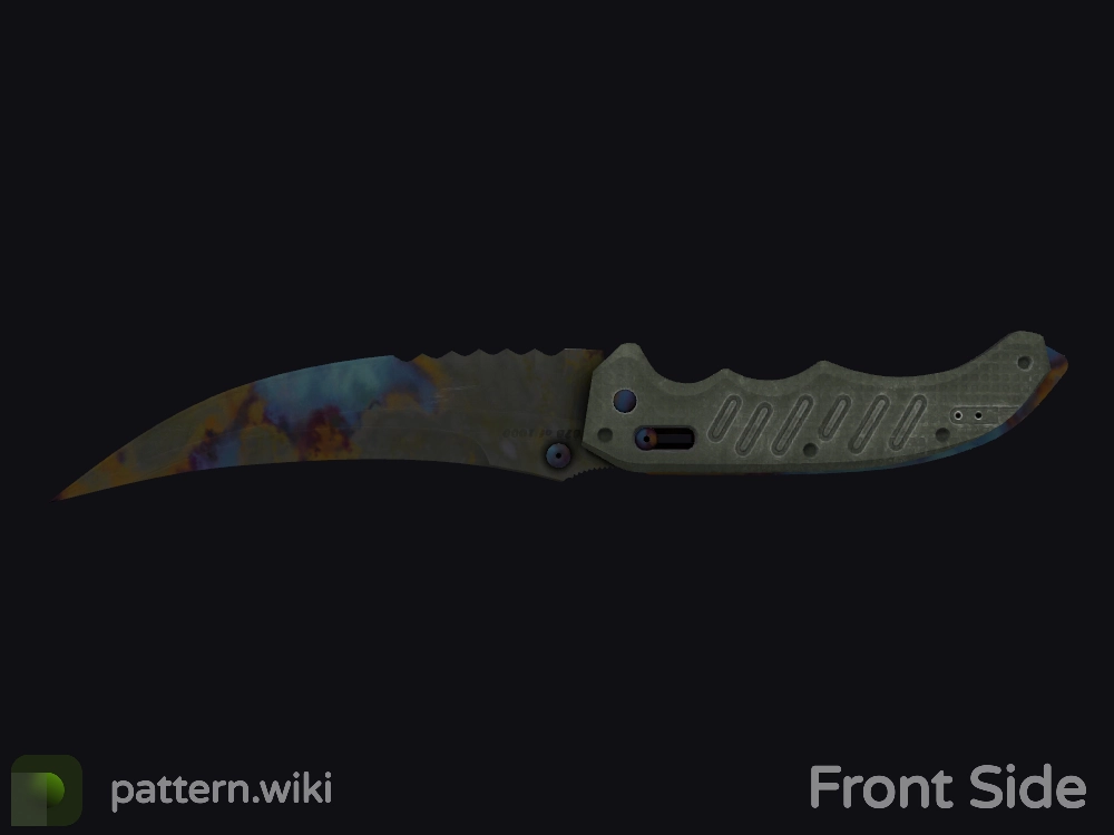 Flip Knife Case Hardened seed 374