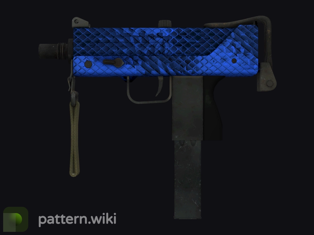 MAC-10 Lapis Gator seed 338