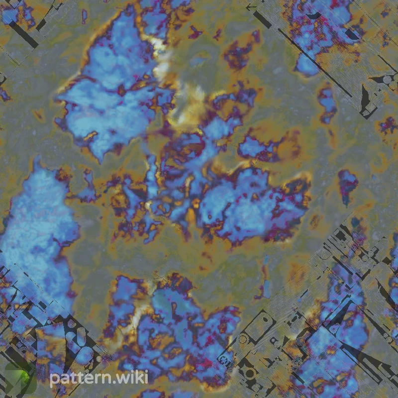 AK-47 Case Hardened seed 600 pattern template