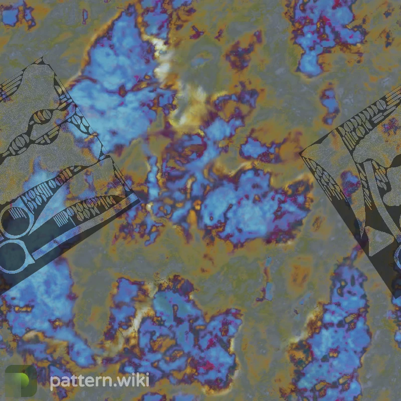 Karambit Case Hardened seed 363 pattern template