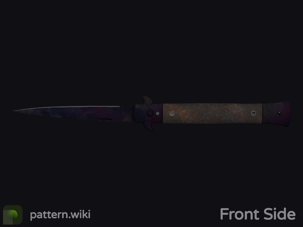 Stiletto Knife Doppler seed 372