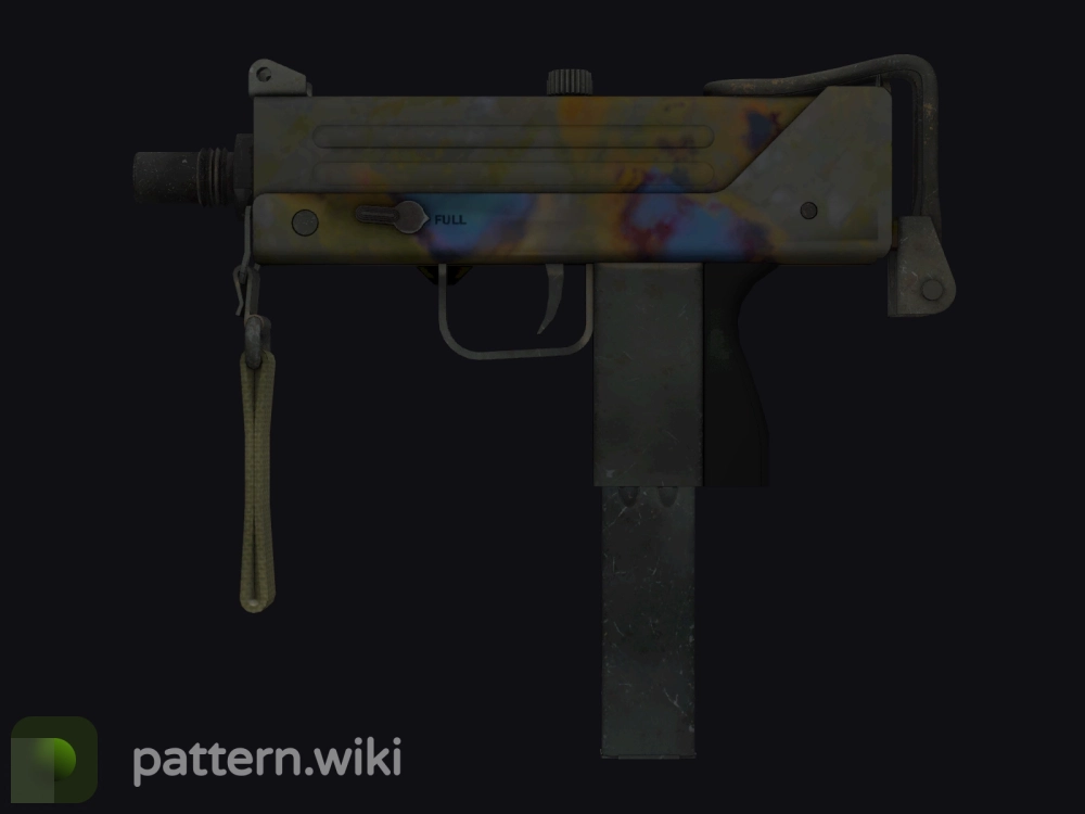 MAC-10 Case Hardened seed 121