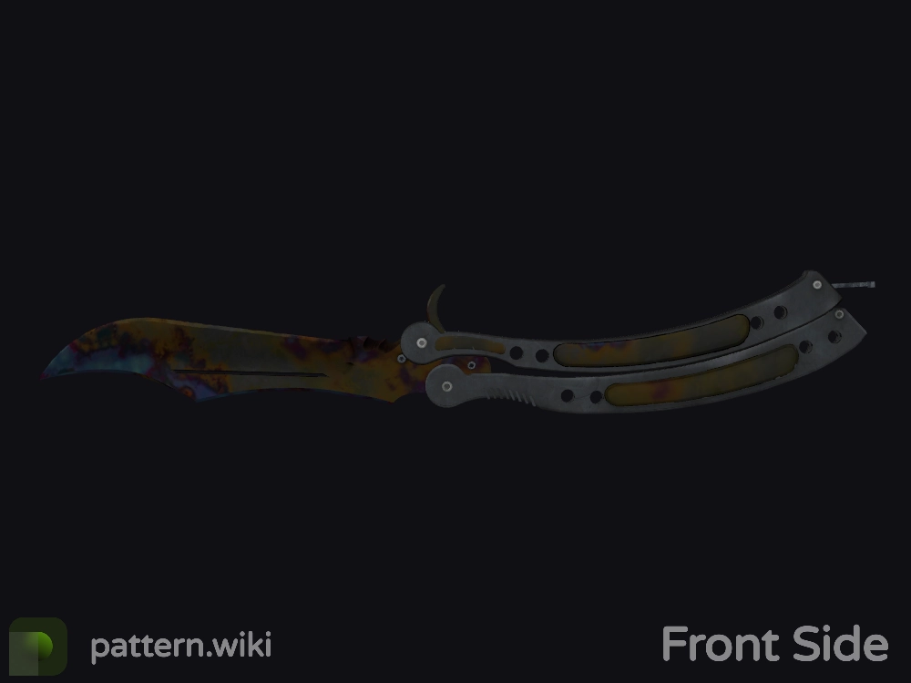 Butterfly Knife Case Hardened seed 597