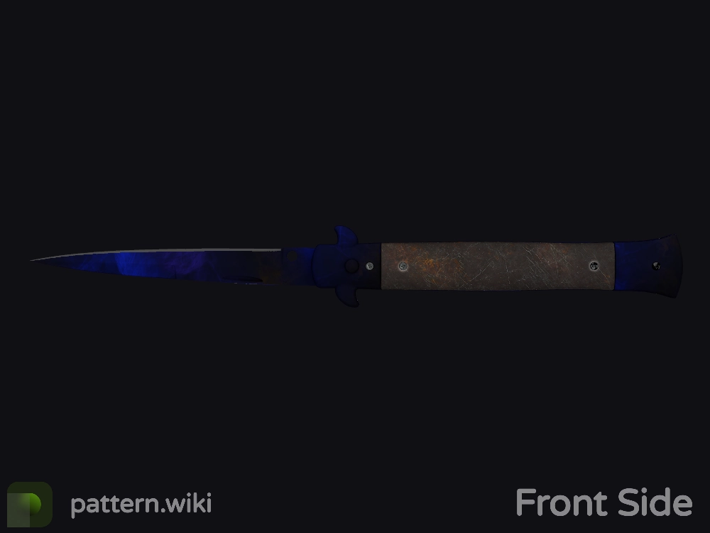 Stiletto Knife Doppler seed 689