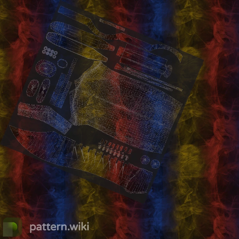 Bowie Knife Marble Fade seed 725 pattern template