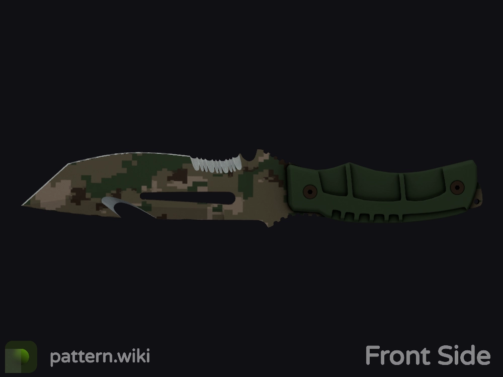 Survival Knife Forest DDPAT seed 218