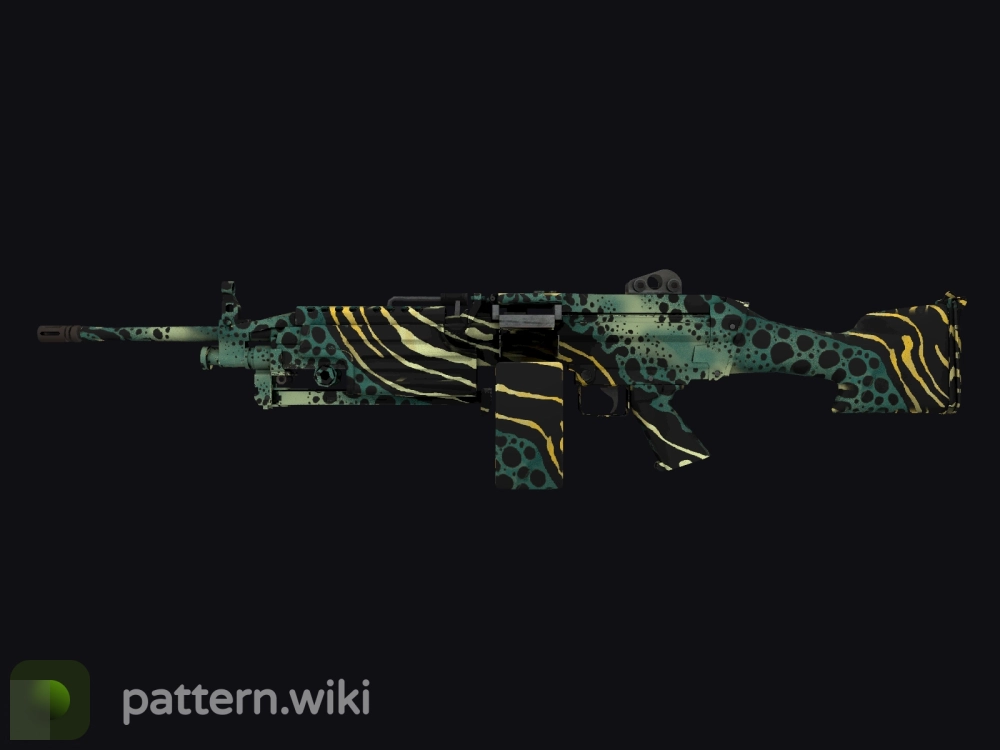 M249 Emerald Poison Dart seed 424