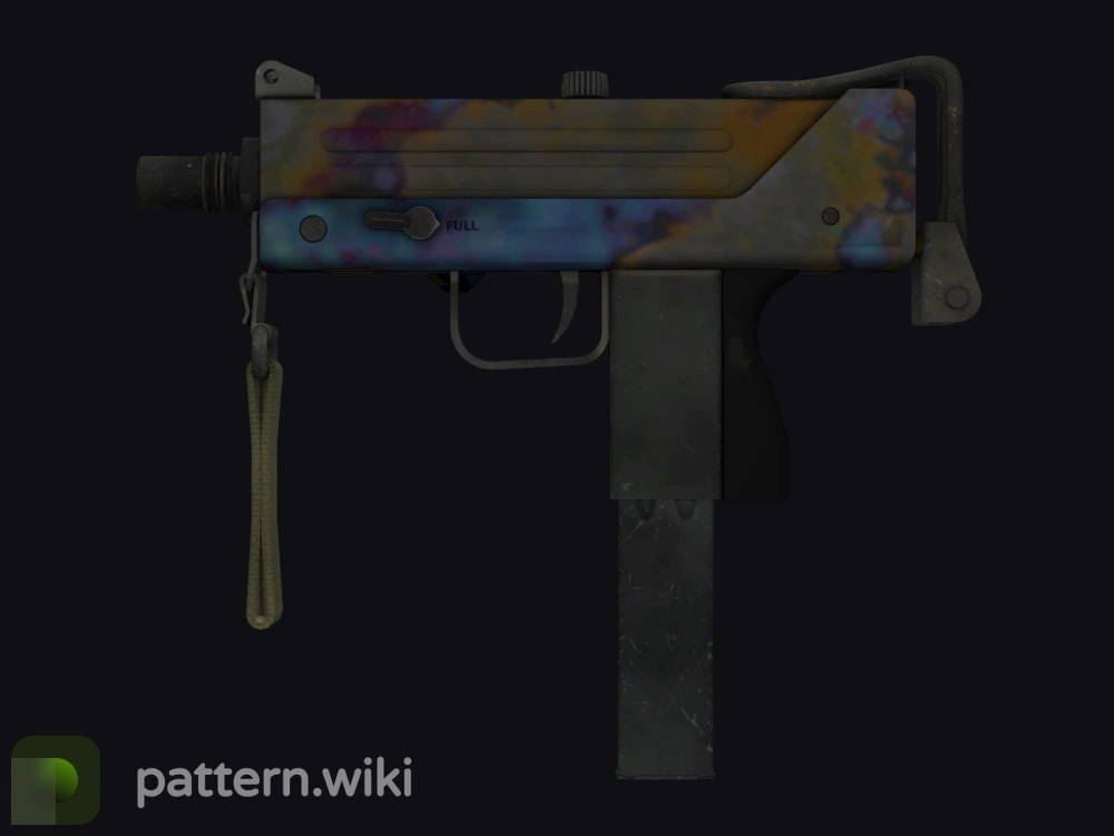 MAC-10 Case Hardened seed 477