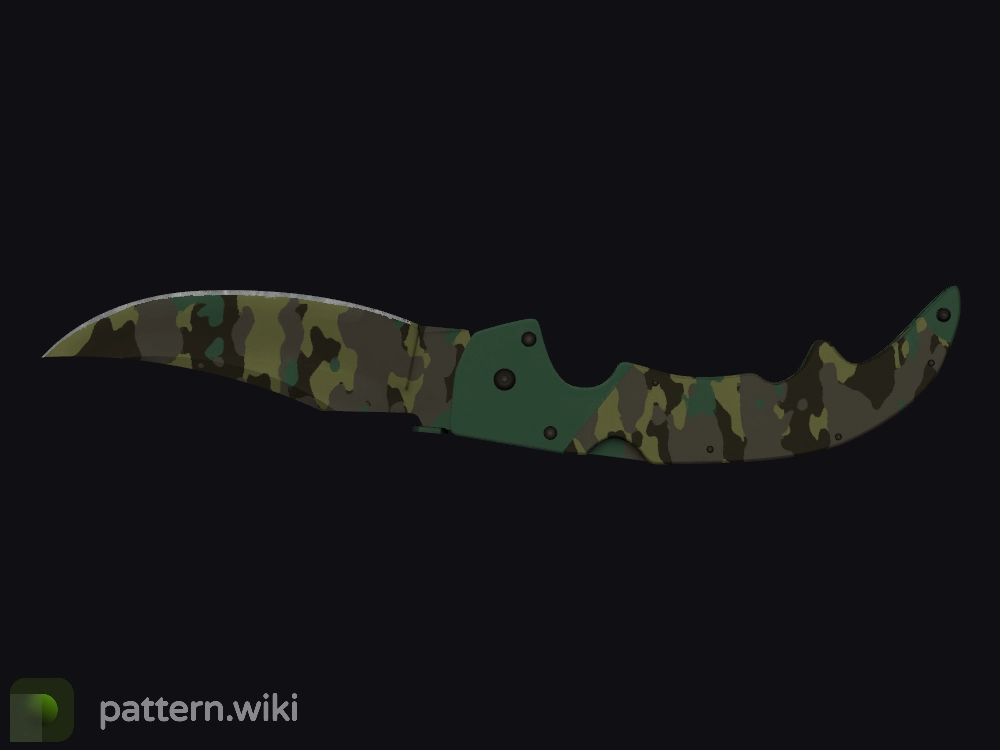 Falchion Knife Boreal Forest seed 178