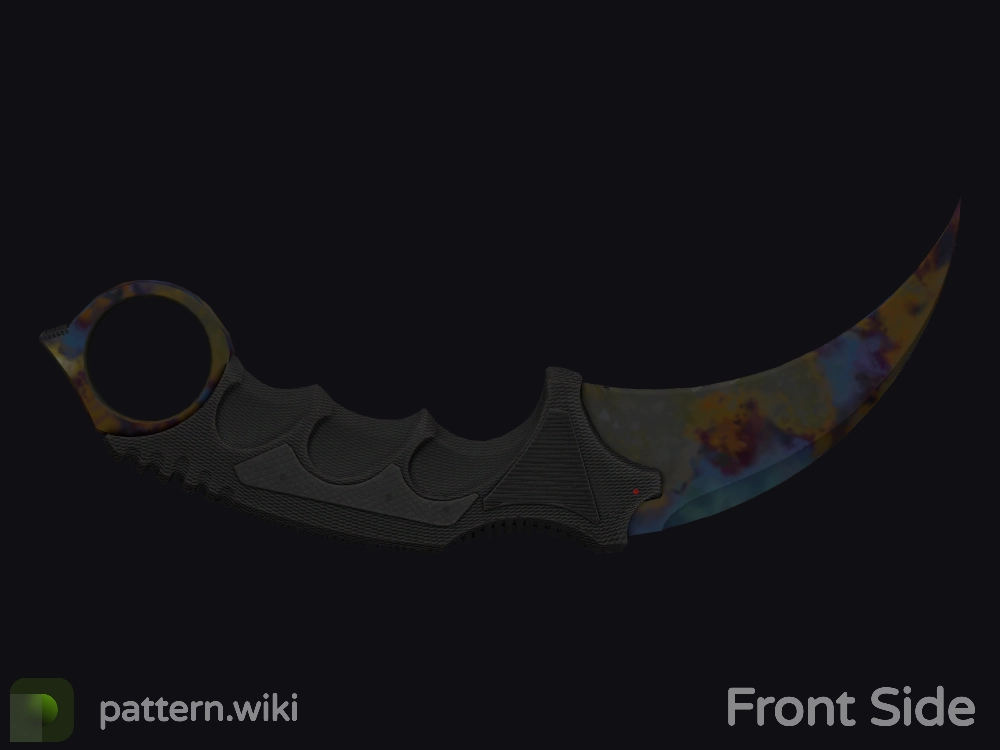 Karambit Case Hardened seed 881