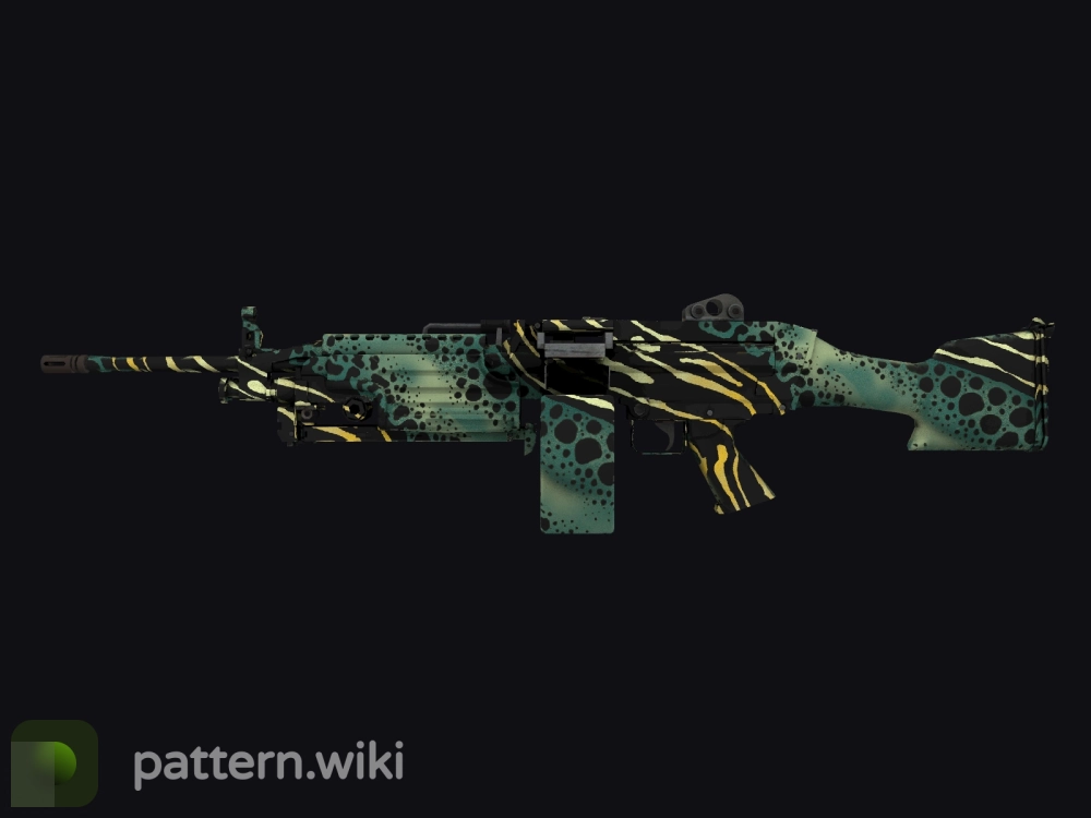 M249 Emerald Poison Dart seed 329