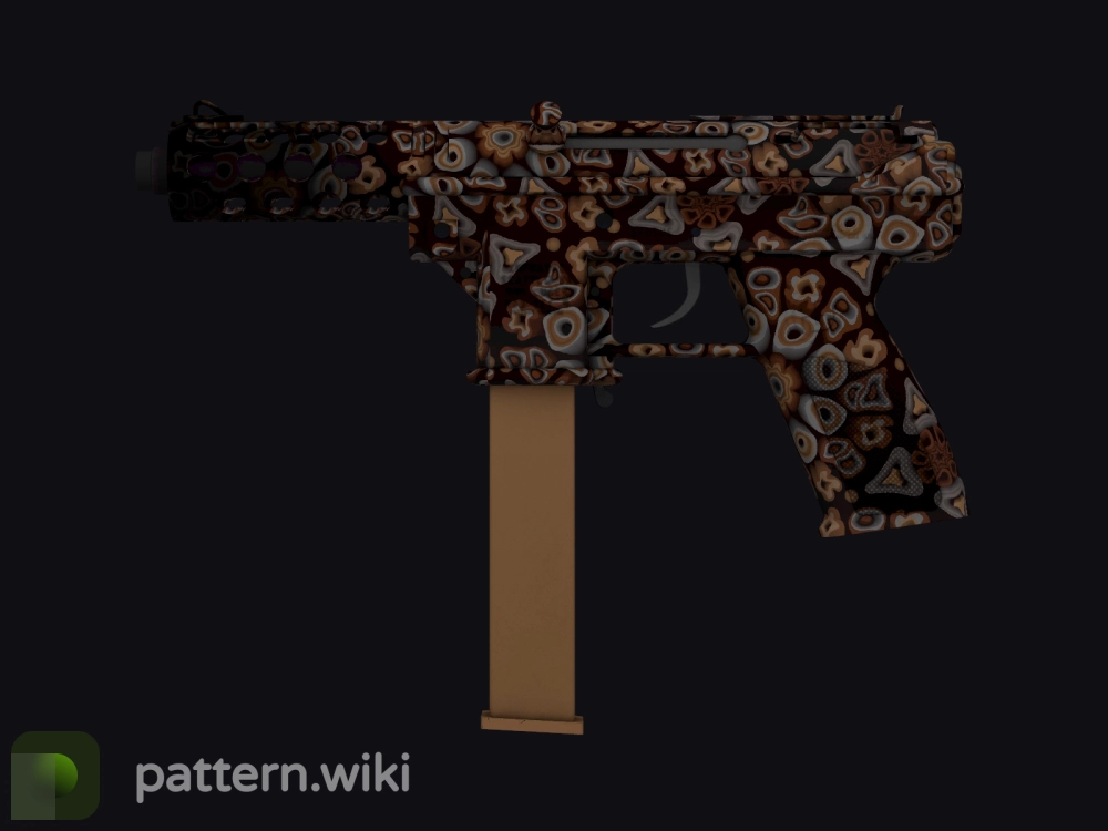 Tec-9 Orange Murano seed 745