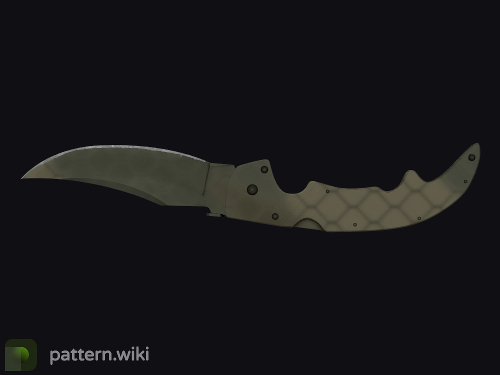 Falchion Knife Safari Mesh seed 845