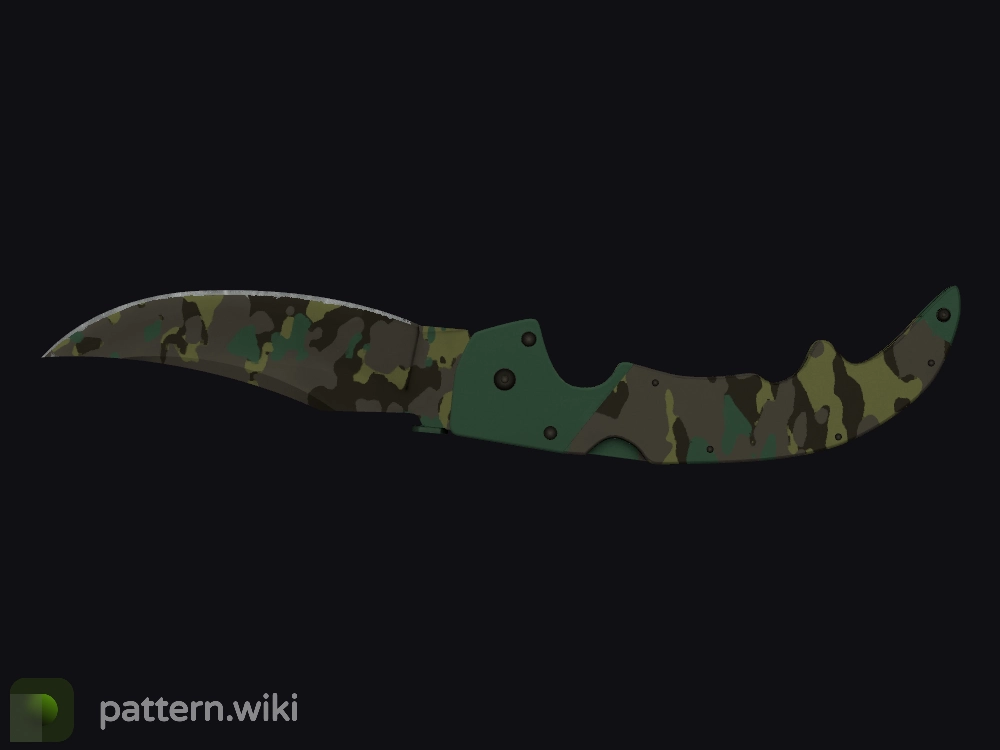 Falchion Knife Boreal Forest seed 9