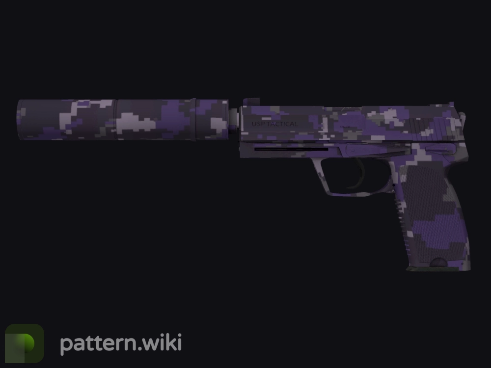 USP-S Purple DDPAT seed 761