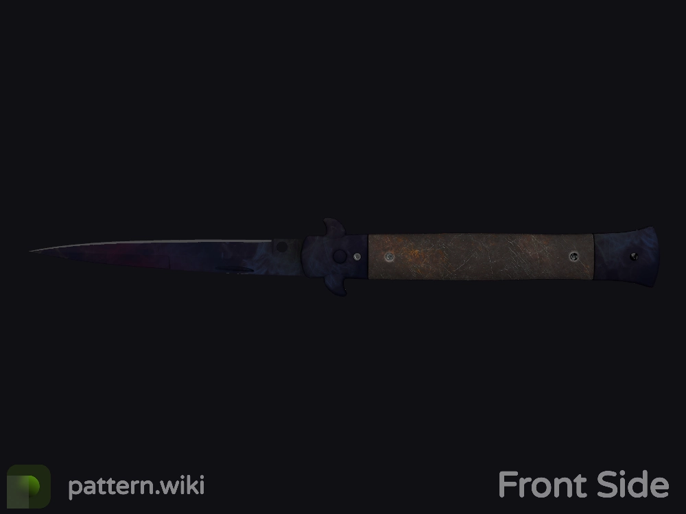 Stiletto Knife Doppler seed 347