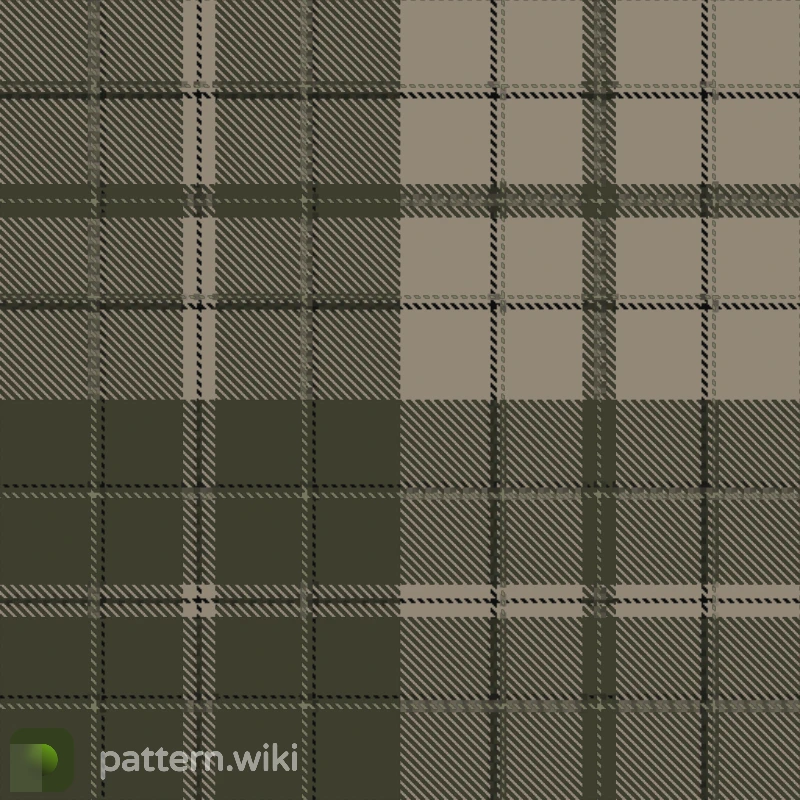 MP7 Olive Plaid seed 0 pattern template