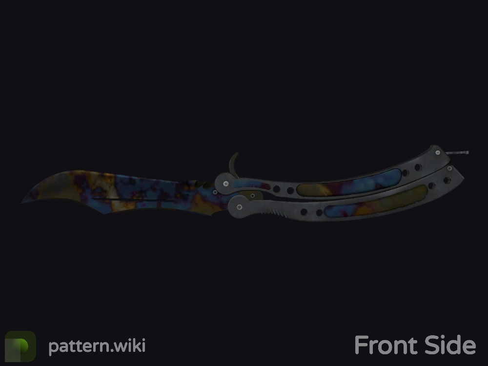 Butterfly Knife Case Hardened seed 296