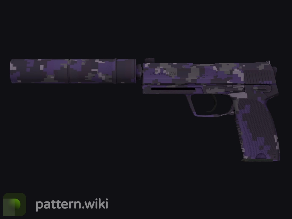 USP-S Purple DDPAT seed 474