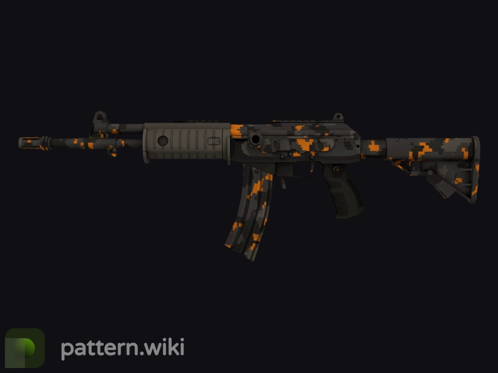 Galil AR Orange DDPAT seed 195