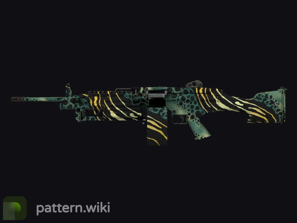 M249 Emerald Poison Dart seed 553