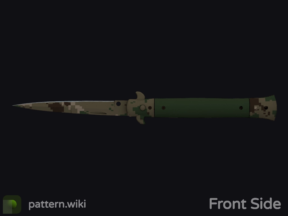 Stiletto Knife Forest DDPAT seed 17