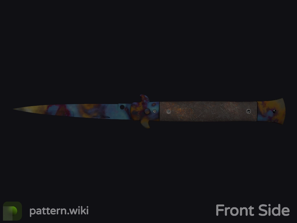 Stiletto Knife Case Hardened seed 128