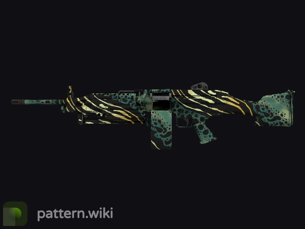 M249 Emerald Poison Dart seed 670