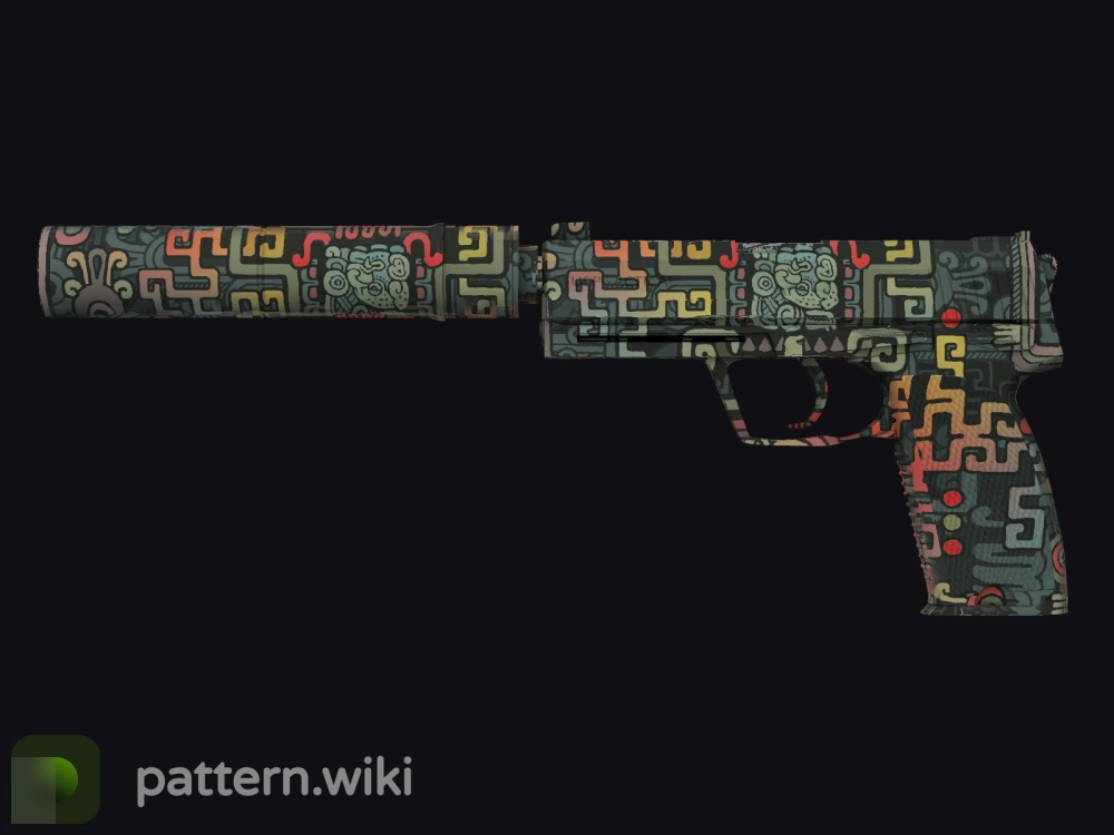 USP-S Ancient Visions seed 628