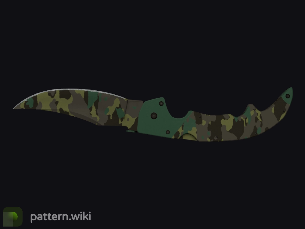 Falchion Knife Boreal Forest seed 353